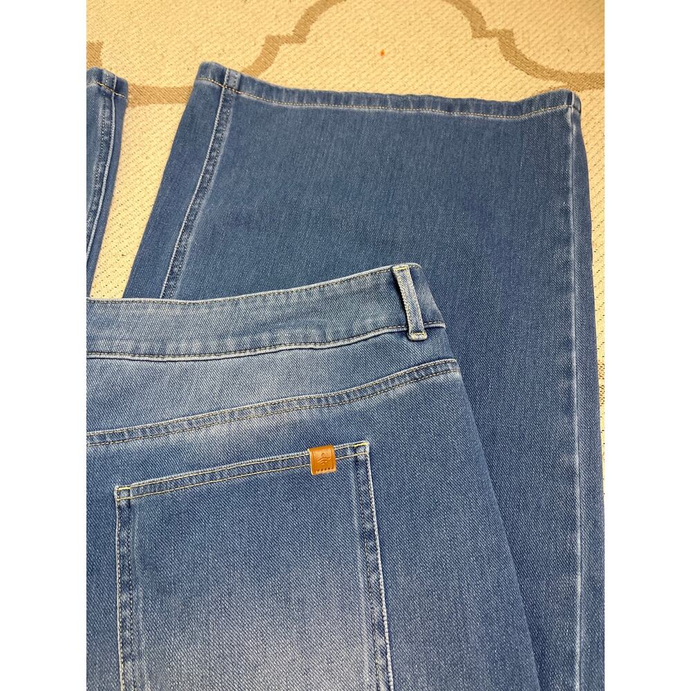 Halara Flex Asymmetric Low Rise Zipper Pockets Baggy Wide Leg, size large petite - Picture 10 of 13